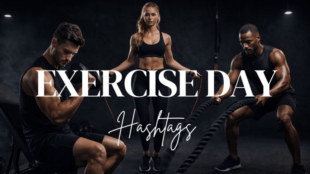 National Exercise Day Hashtags