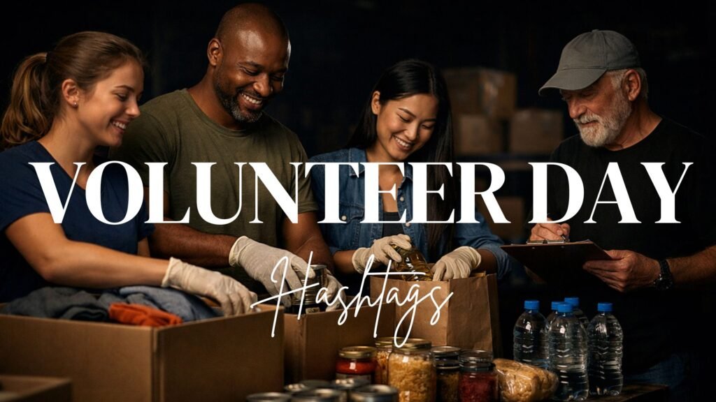 Volunteer Day Hashtags